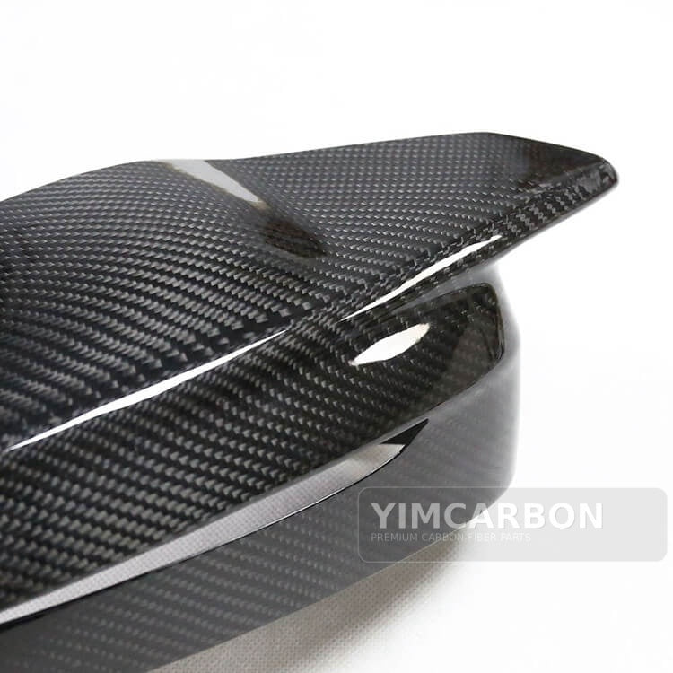 BMW M2 G87 dry carbon fiber adhesive mirror cover back side