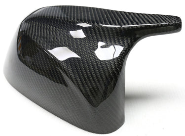 BMW X Series M Style horn carbon fiber mirror caps