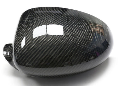 Carbon fiber mirror cap covers pair for BMW E46 M3
