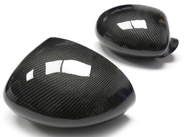 BMW E46 M3 carbon fiber side mirror cover detail