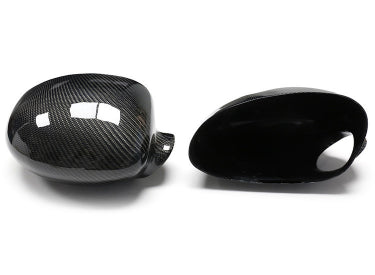BMW E46 M3 carbon fiber mirror cap cover back side