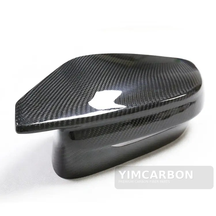 BMW M3 G80 M4 G82 dry carbon fiber mirror caps pair
