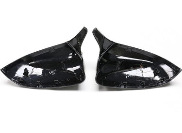 BMW replacement carbon fiber mirror caps back side